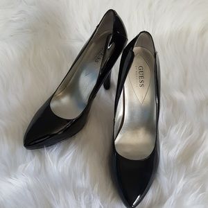GENTLY LOVED Patent Guess Heels